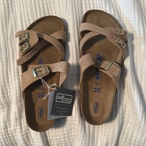Never been worn! Tan Birkenstocks. Size 41